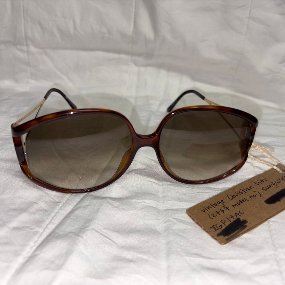 80s Vintage Christian Dior Sunglasses (2757)
